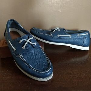 Cole Haan Dominick Boat Shoes, Blue